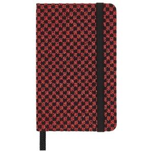 NEW Moleskine Shine Notebook XS Plain In Gift Box, Metallic Red